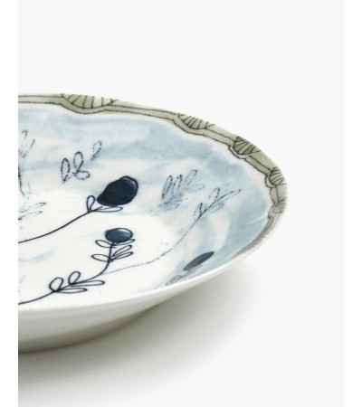 Hluboký talíř XS Mirtillo tea Midnight Flowers - Marni