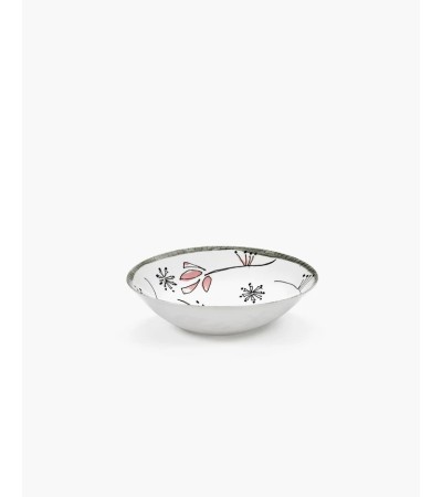 Nízká miska L Fiore rosa Midnight Flowers - Marni