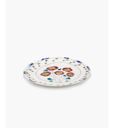 Servírovací talíř S Anemone milk Midnight Flowers - Marni