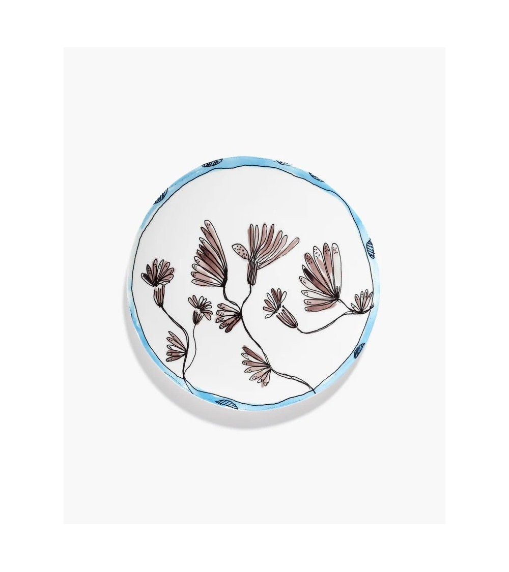 Servírovací talíř S Camelia aubergine Midnight Flowers - Marni