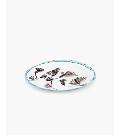 Servírovací talíř S Camelia aubergine Midnight Flowers - Marni