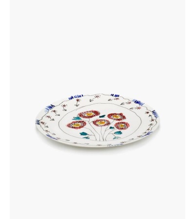 Servírovací talíř L Anemone milk Midnight Flowers - Marni