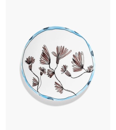 Servírovací talíř L Camelia aubergine Midnight Flowers - Marni