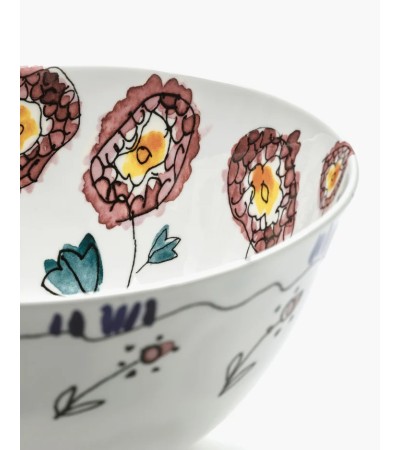 Servírovací mísa M Anemone milk Midnight Flowers - Marni