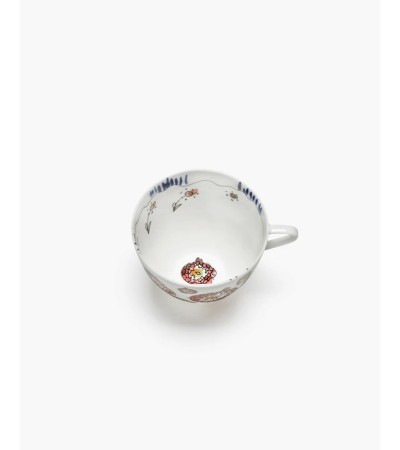 Hrníček na cappuccino Anemone milk Midnight Flowers - Marni