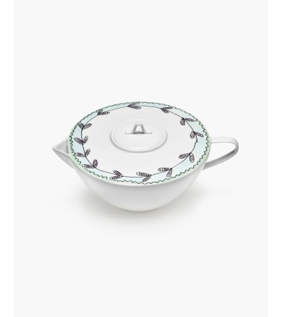 Čajová konvice Blossom milk Midnight Flowers - Marni