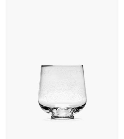 Sklenička dark viola Midnight Flowers - Marni