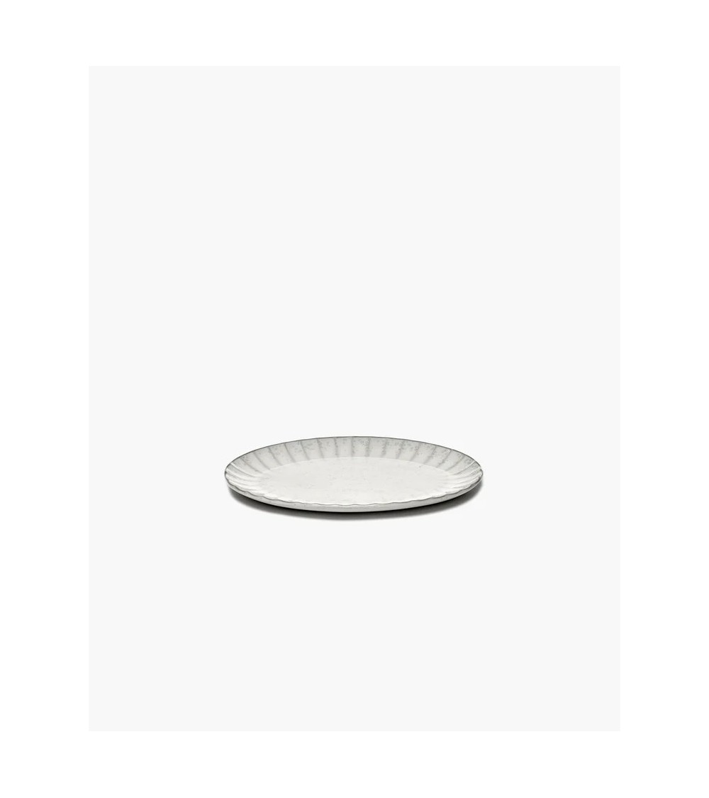 Oválný talíř L bílý Inku - Sergio Herman