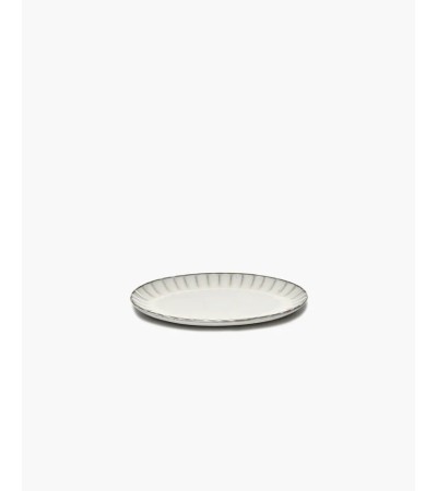 Oválný talíř S bílý Inku - Sergio Herman