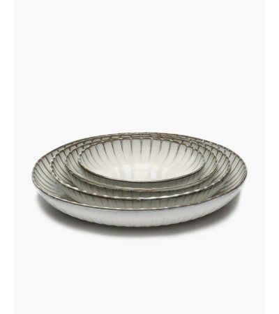 Servírovací mísa M bílá Inku - Sergio Herman