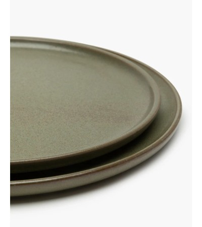 Jídelní talíř šedozelený Surface - Sergio Herman