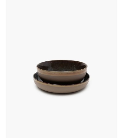 Servírovací mísa L šedá Surface - Sergio Herman