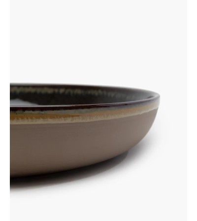 Servírovací talíř L šedý Surface - Sergio Herman