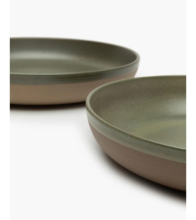 Servírovací talíř S šedozelený Surface - Sergio Herman