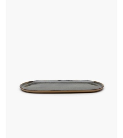 Talíř na tapas L šedý Surface - Sergio Herman