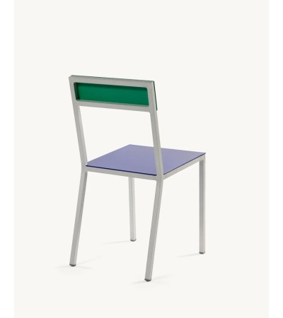 Židle modro-zelená ALU - valerie_objects