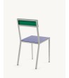 Židle modro-zelená ALU - valerie_objects