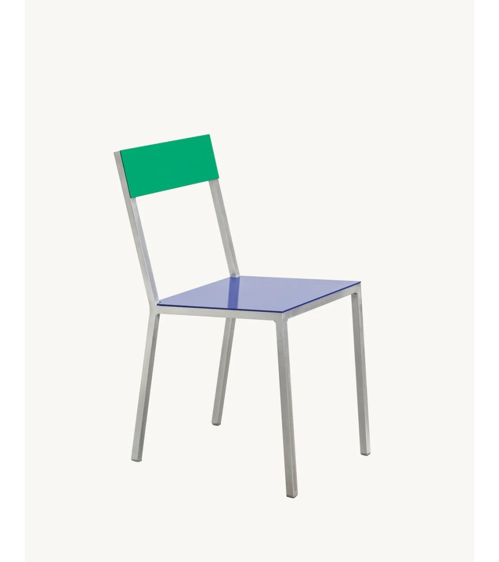 Židle modro-zelená ALU - valerie_objects