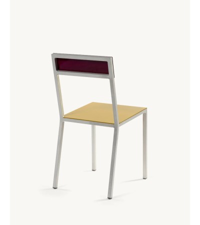 Židle žluto-fialová ALU - valerie_objects