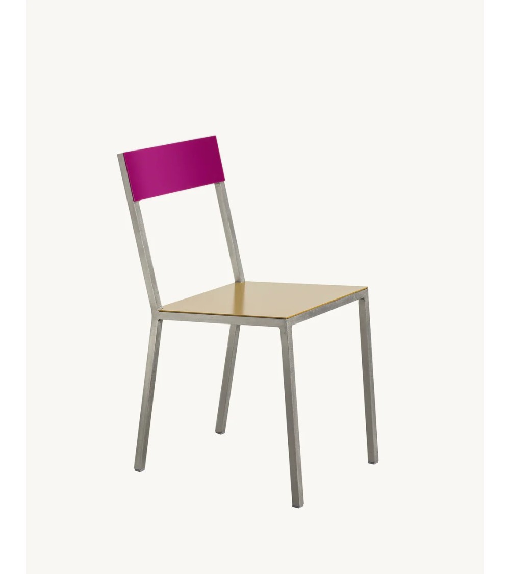 Židle žluto-fialová ALU - valerie_objects