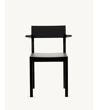 Židle s opěrátky Silent černá - valerie_objects