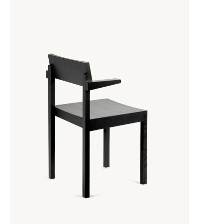 Židle s opěrátky Silent černá - valerie_objects