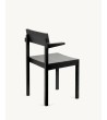 Židle s opěrátky Silent černá - valerie_objects