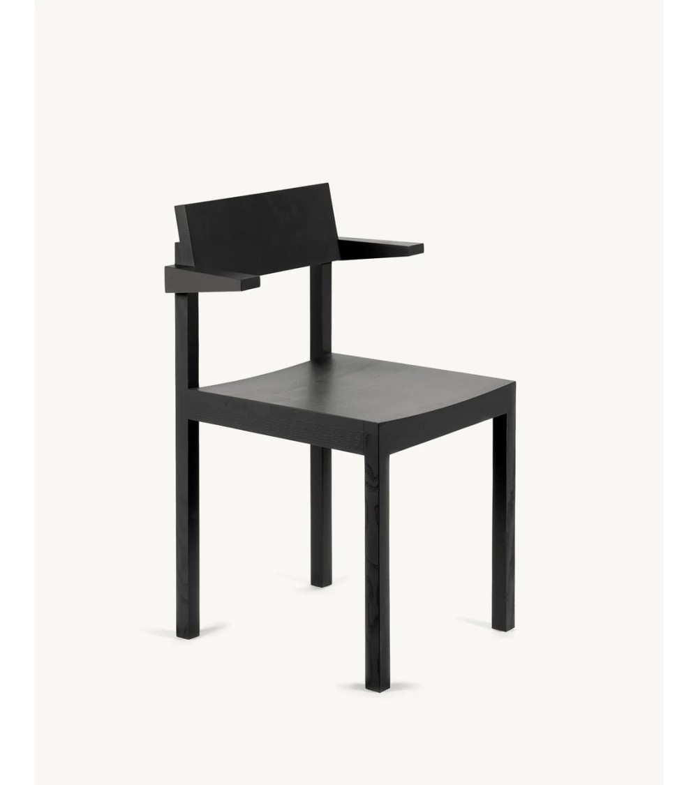 Židle s opěrátky Silent černá - valerie_objects