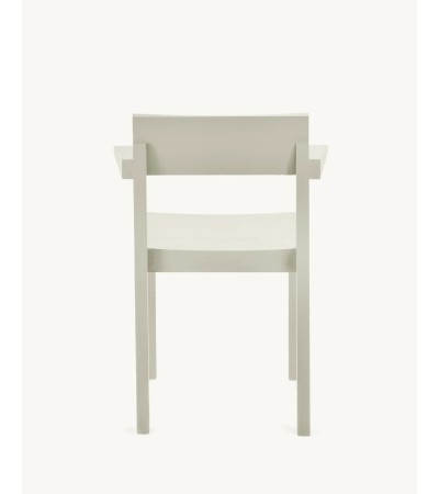 Židle s opěrátky Silent bílá - valerie_objects