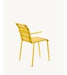 Židle s opěrátky Aligned žlutá - valerie_objects