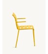 Židle s opěrátky Aligned žlutá - valerie_objects