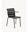 Židle s opěrátky Aligned černá - valerie_objects