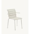 Židle s opěrátky Aligned bílá - valerie_objects
