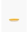 Dezertní talíř žlutý - černé tečky Feast - Ottolenghi