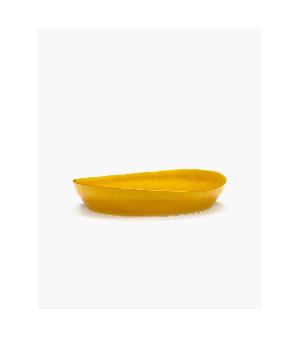 Hluboký servírovací talíř S žlutá - černé tečky Feast - Ottolenghi
