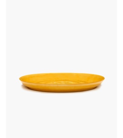 Servírovací talíř S žlutý - černé tečky Feast - Ottolenghi