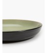 Servírovací talíř M zelená/černá Pure - Pascale Naessens