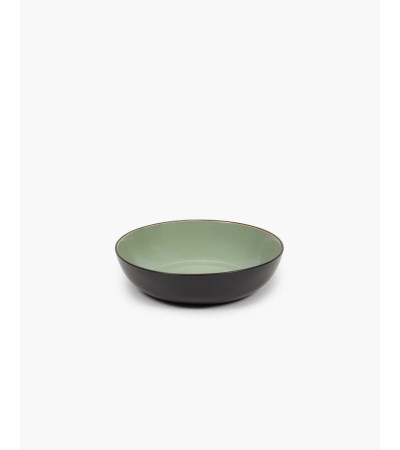 Servírovací talíř S zelená/černá Pure - Pascale Naessens
