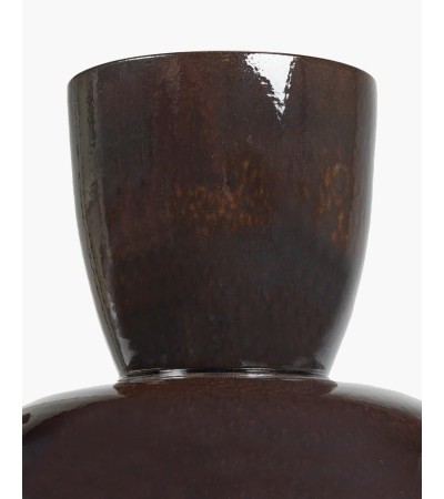 Váza L hnědočerná Pure - Pascale Naessens