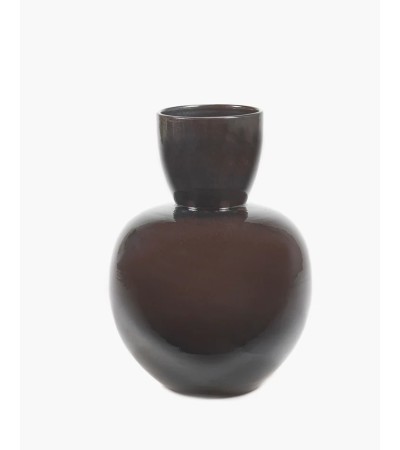 Váza S hnědočerná Pure - Pascale Naessens