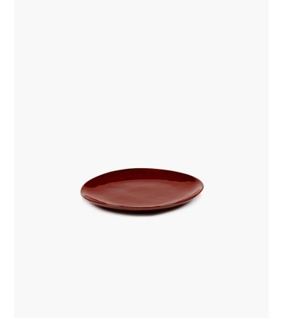 Dezertní talíř M červený La Mère - Marie Michielssen