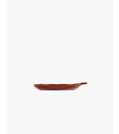 Talíř s rukojetí červený La Mère - Marie Michielssen