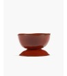 Vysoká miska na podstavci L červená La Mère - Marie Michielssen