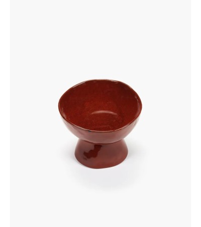 Miska na vysokém podstavci červená La Mère - Marie Michielssen