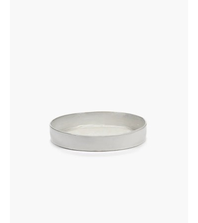 Hluboký talíř L bílý La Mère - Marie Michielssen