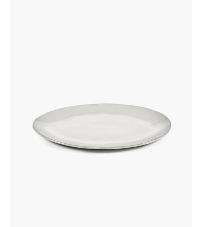 Oválný talíř bílý La Mère - Marie Michielssen
