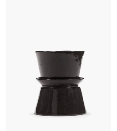 Váza/servírovací miska hnědá La Mère - Marie Michielssen