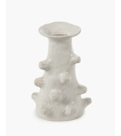 Vase L white Billy 03 - Marie Michielssen