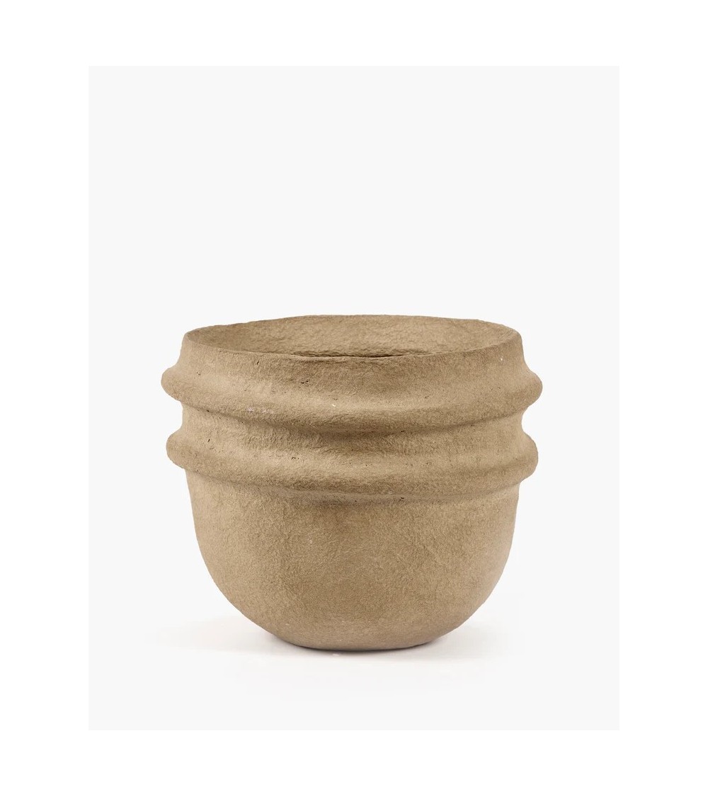 Obal na květináč hnědý Earth - Marie Michielssen