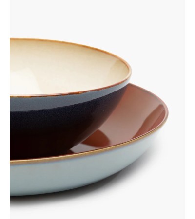 Miska XL šedá/tmavě modrá Terres de rêves - Anita Le Grelle